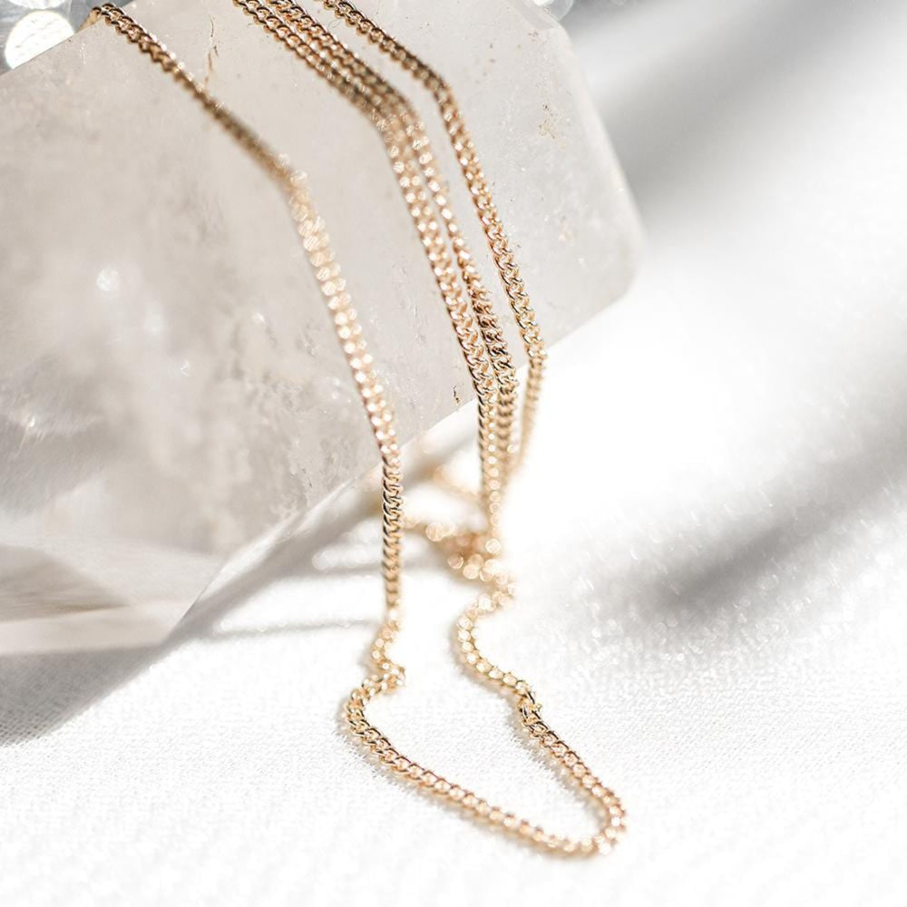 Chateaux Curb Necklace - Consider the Wldflwrs
