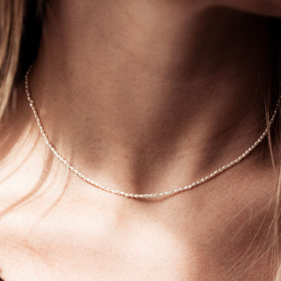 Freshwater Seed Pearl Necklace - Consider the Wldflwrs