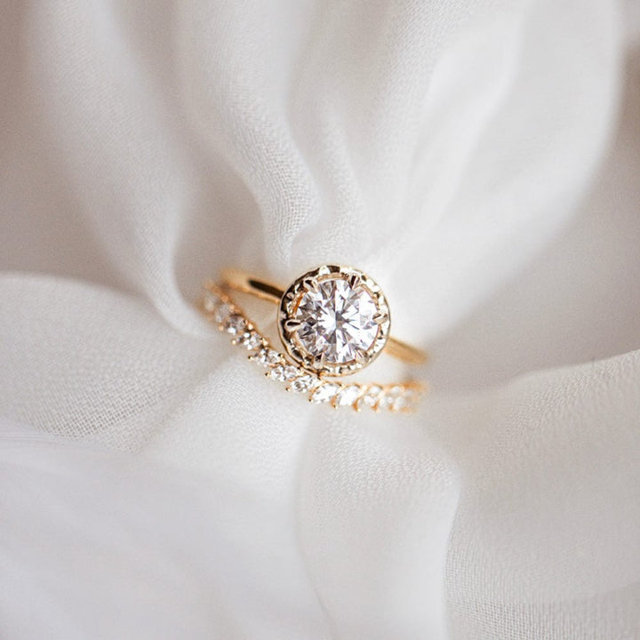 Iris Engagement Ring - Consider the Wldflwrs