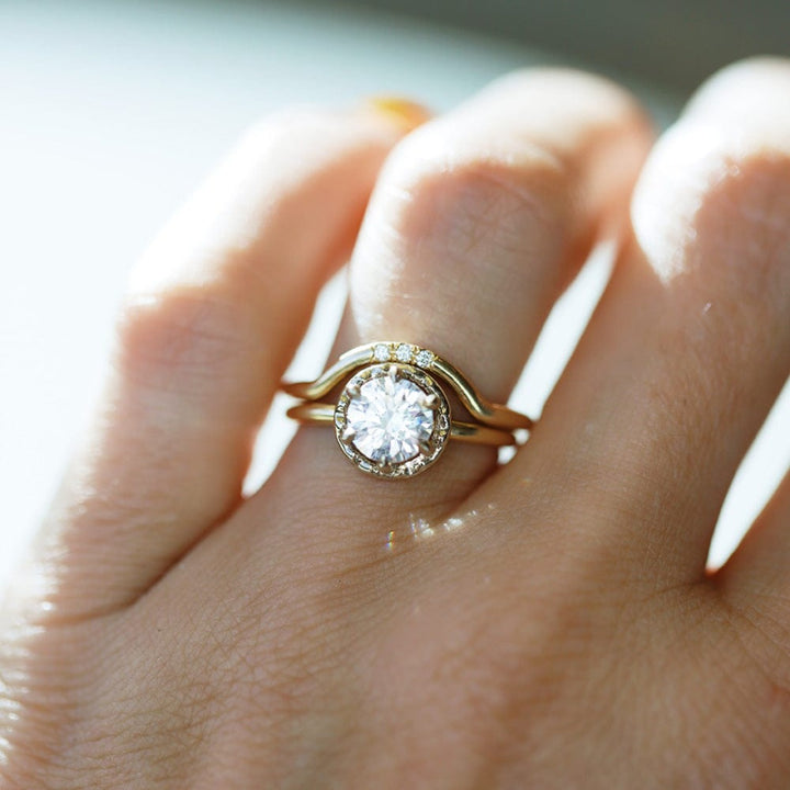 Iris Engagement Ring - Consider the Wldflwrs