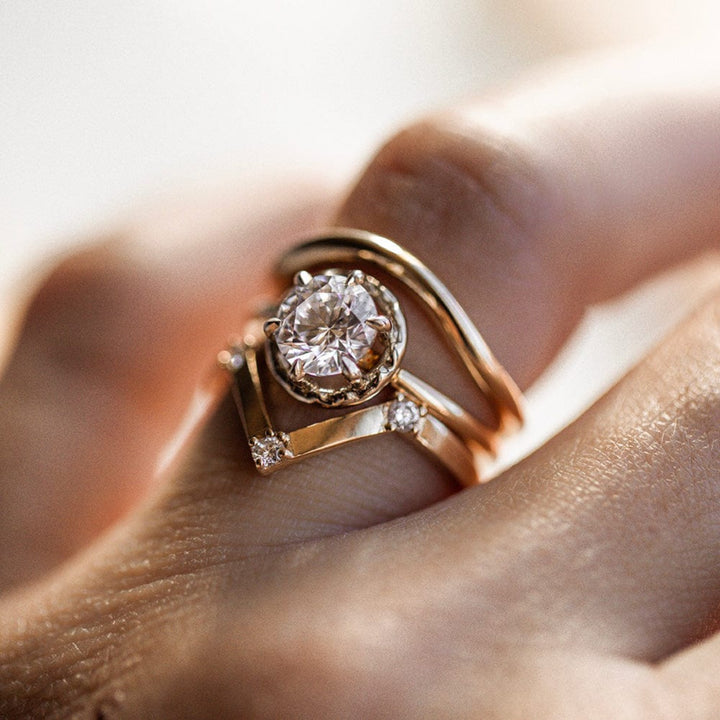 Iris Engagement Ring - Consider the Wldflwrs